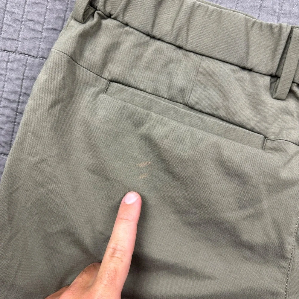 Banana Republic‎ Luxe City Shorts Mens 31 Tan Stretch Tech Utility 8in Minimal